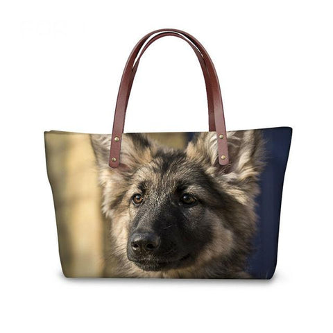 German Shepherd Prints Handbags