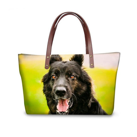 German Shepherd Prints Handbags