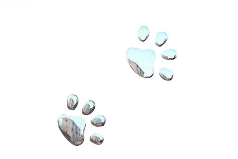 3D Dog Footprints Car Stickers