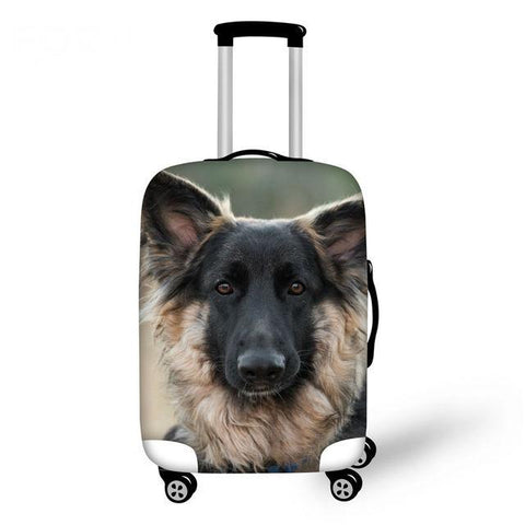 German Shepherd Prints Travel Bag