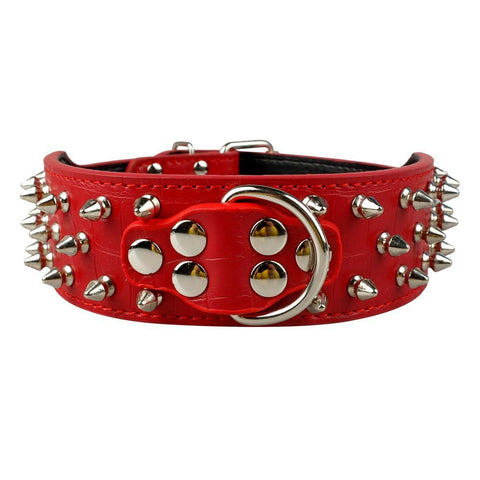 Studded Leather Dog Collars