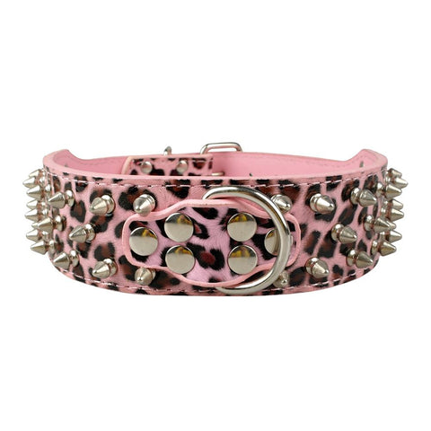 Studded Leather Dog Collars