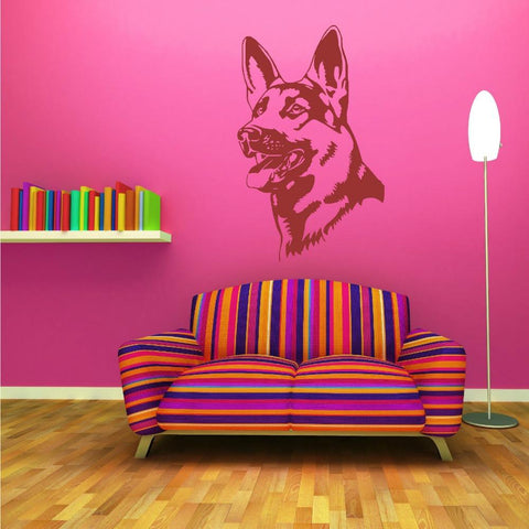 German Shepherd Wall Art Sticker