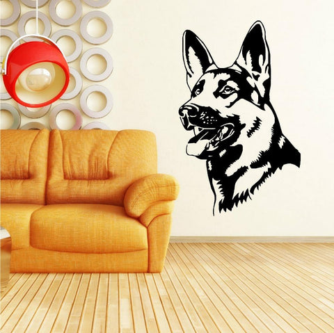 German Shepherd Wall Art Sticker