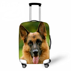 German Shepherd Prints Travel Bag