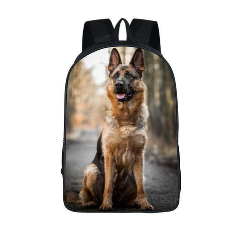 Animal German Shepherd Backpack