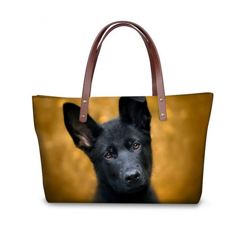 German Shepherd Prints Handbags