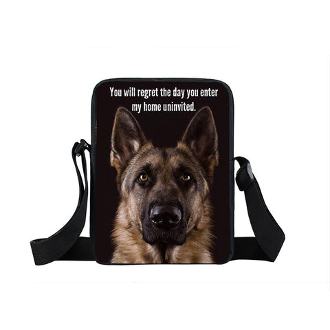 German Shepherd Mini Messenger Bag