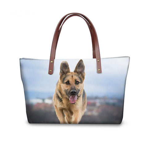 German Shepherd Prints Handbags