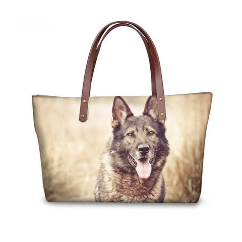 German Shepherd Prints Handbags