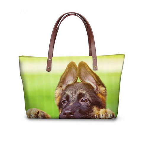 German Shepherd Prints Handbags