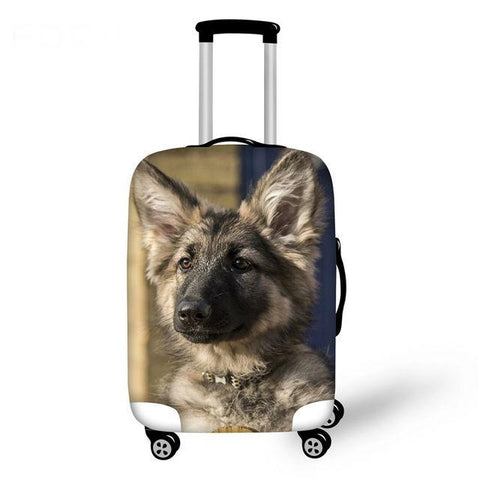 German Shepherd Prints Travel Bag