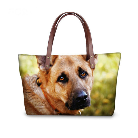 German Shepherd Prints Handbags