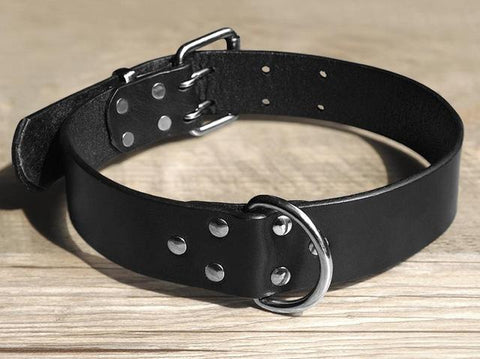 Genuine Leather Pet Dog Collars