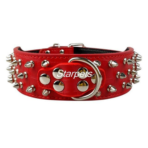 Studded Leather Dog Collars