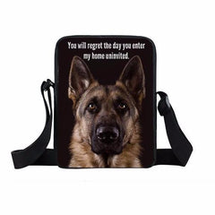 German Shepherd Mini Messenger Bag